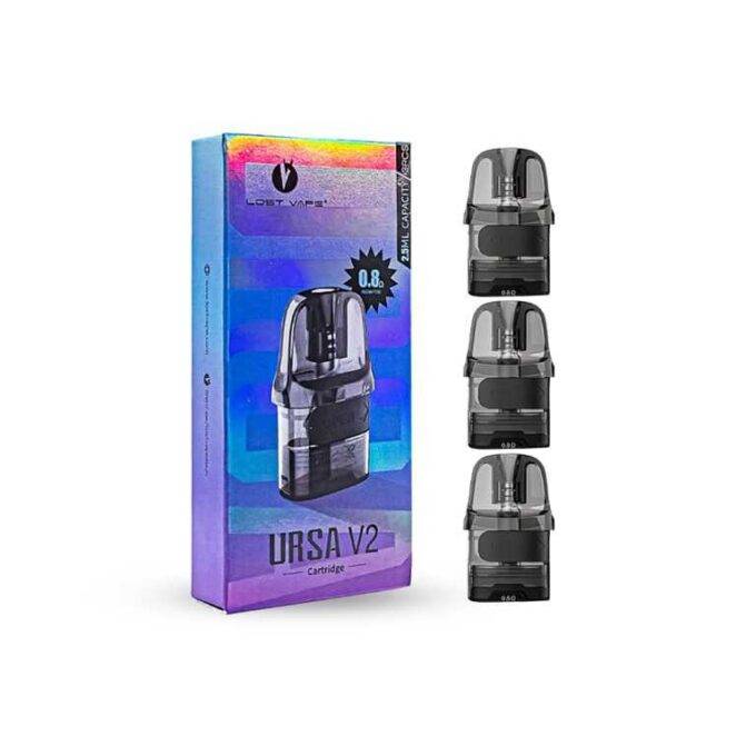 LOSTVAPE：URSA V2-CARTRIDGE 0.8OHM