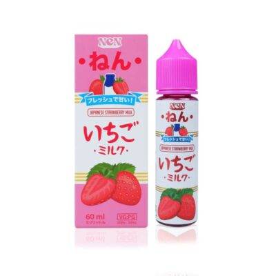NEN : JAPANESE STRAWBERRY MILK -FREEBASE-60ML