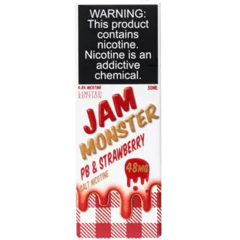 JAM MONSTER-PB STRAWBERRY 48MG-SALT-30ML