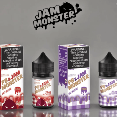 JAM MONSTER-PB STRAWBERRY 48MG-SALT-30ML