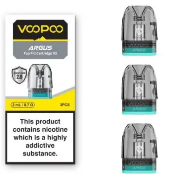VOOPOO ARGUS TOP FILL V2 CARTRIDGE（3PCS）