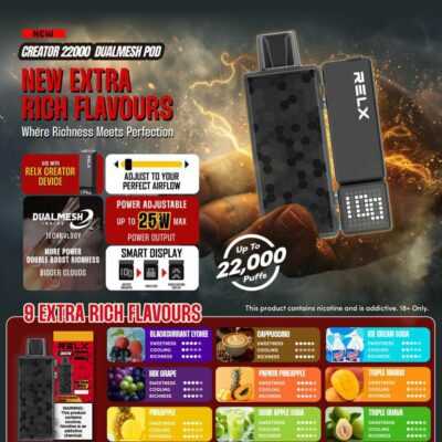 RELX CRREATOR 22000PUFFS-无冰