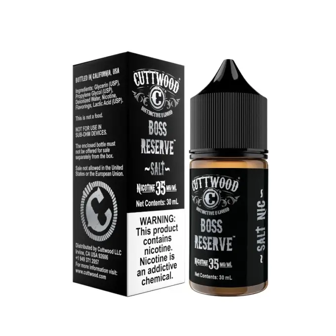 CUTTWOOD SALT - BOSS RESERVE - 30ML