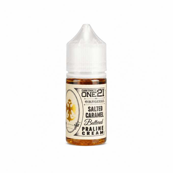 DISTRICT ONE21 : CARAMEL BUTTERED-SALT-30ML