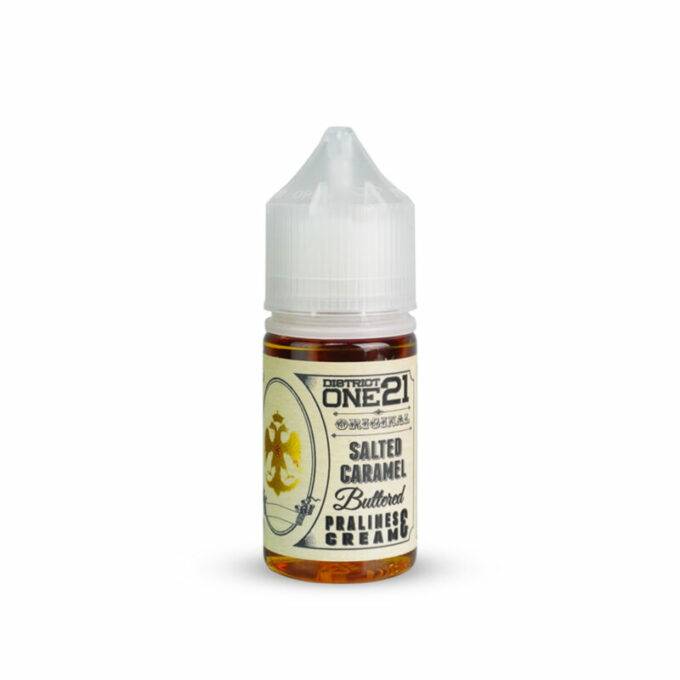 DISTRICT ONE21 : CARAMEL BUTTERED-SALT-30ML