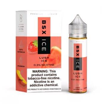 GLAS BASIX BSX ICE SERIES - LUSH ICE -FREEBASE-60ML-6MG