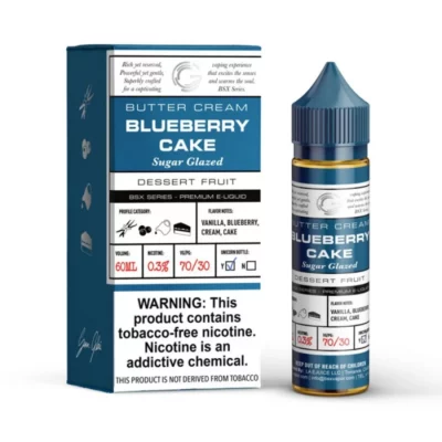 GLAS BASIX BSX SERIES - BLUEBERRY CAKE - FREEBASE-60ML