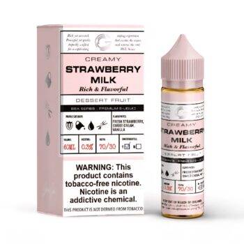 GLAS BASIX BSX SERIES - STRAWBERRY MILK - 6MG-FREEBASE-60ML-6MG