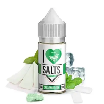 I LOVE SALTS BY MAD HATTER - SPEARMINT GUM - 30ML-25MG