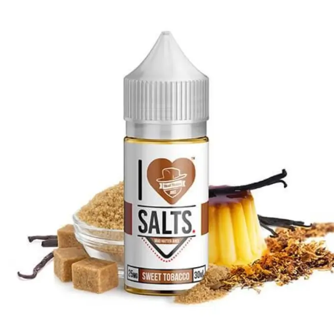 I LOVE SALTS BY MAD HATTER - SWEET TOBACCO - 30ML-25MG
