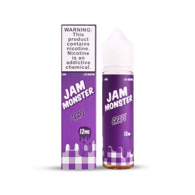 JAM MONSTER : GRAPE-FREEBASE-60ML-6MG - 图片 2