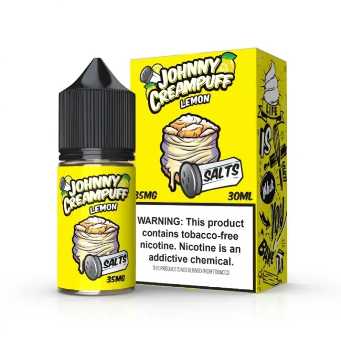 JOHNNY CREAMPUFF SALTS - LEMON - 30ML-35MG