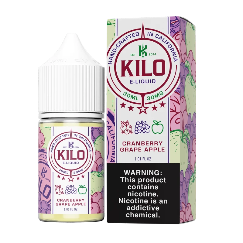 KILO REVIVAL SALT - CRANBERRY GRAPE APPLE - 30ML-30MG