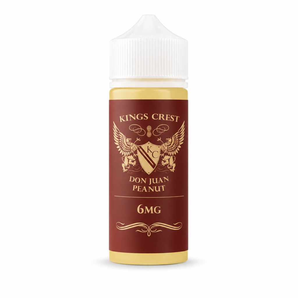 KINGS CREST-DON JUAN PEANUT-FREEBASE-120ML-6MG