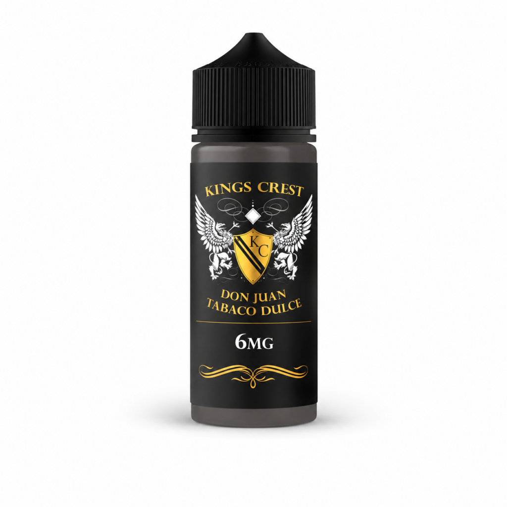 KINGS CREST-DON JUAN TABACO DULCE-FREEBASE-120ML-6MG