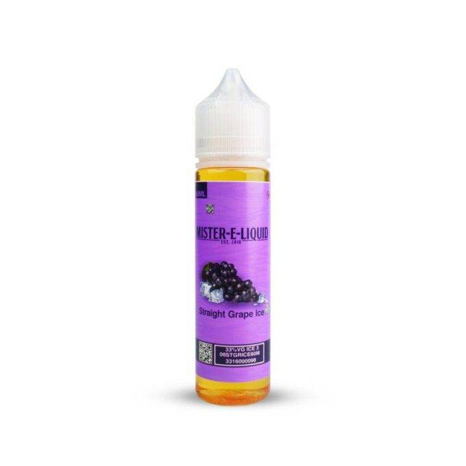 MR-E : STRAIGHT GRAPE ICE-FREEBASE-60ML