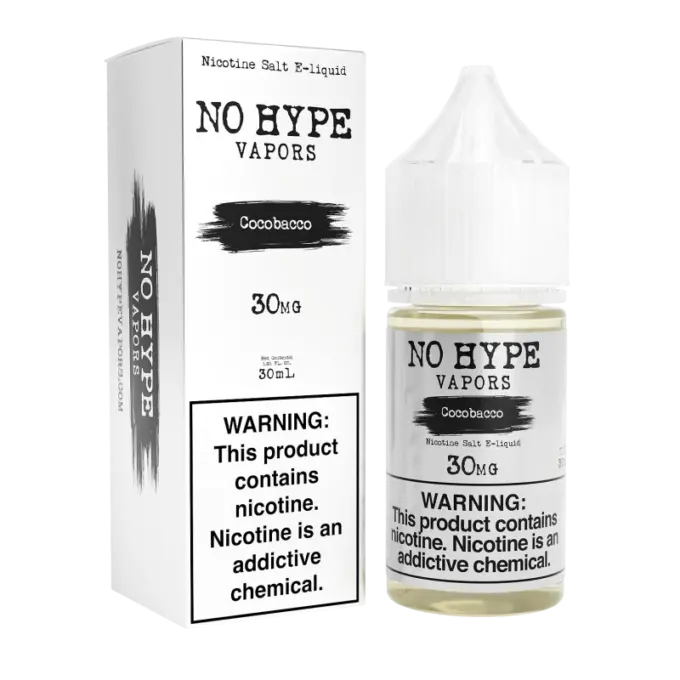 NO HYPE VAPORS SALT - COCOBACCO - 30ML-30MG