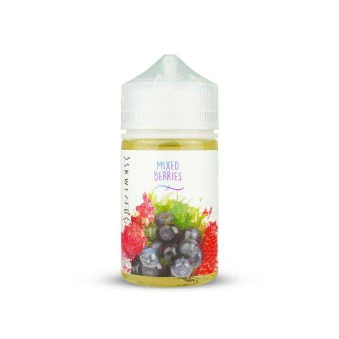 SKWEZED : MIXED BERRIES-FREEBASE-60ML