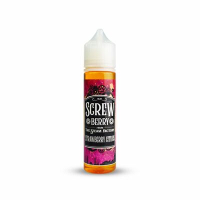 STEAM FACTORY : SCREWBERRY-FREEBASE-60ML
