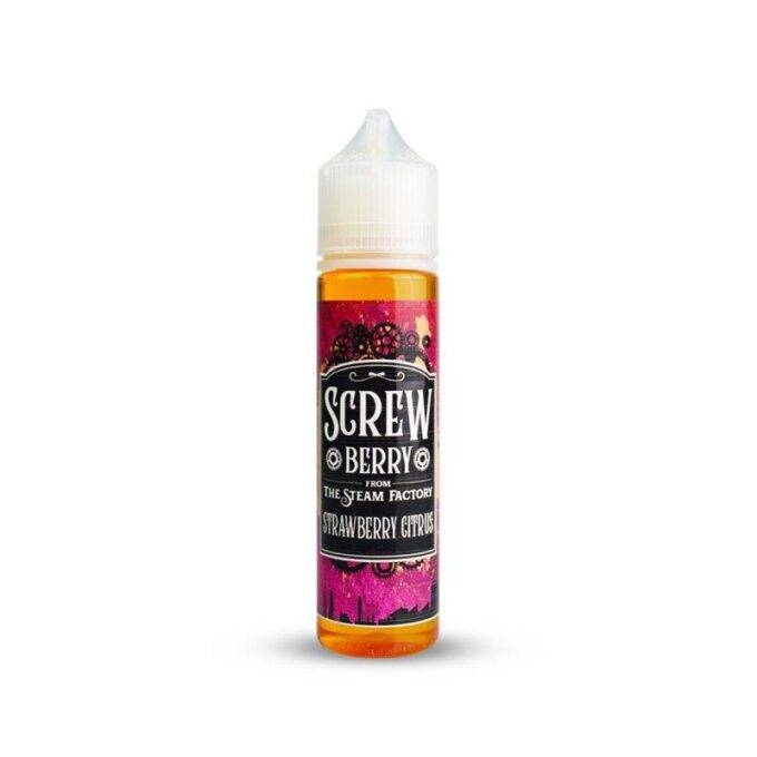 STEAM FACTORY : SCREWBERRY-FREEBASE-60ML