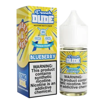 VAPE BREAKFAST CLASSICS SALT - FRENCH DUDE BLUEBERRY - 30ML-30MG
