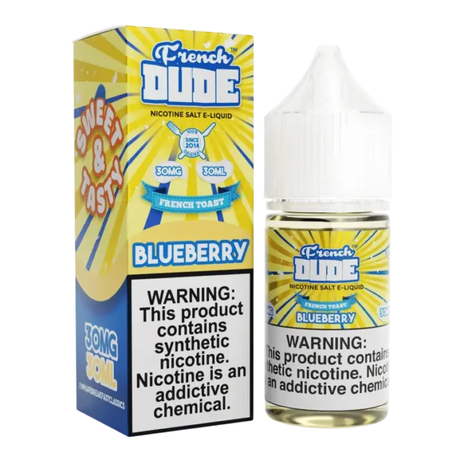 VAPE BREAKFAST CLASSICS SALT - FRENCH DUDE BLUEBERRY - 30ML-30MG