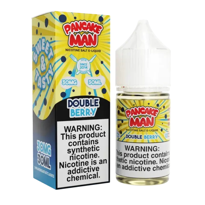 VAPE BREAKFAST CLASSICS SALT - PANCAKE MAN DOUBLE BERRY - 30ML-30MG