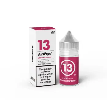 AIRSCREAM-NO.13-LYCHEE RASPBERRY-SALT-30ml-40MG