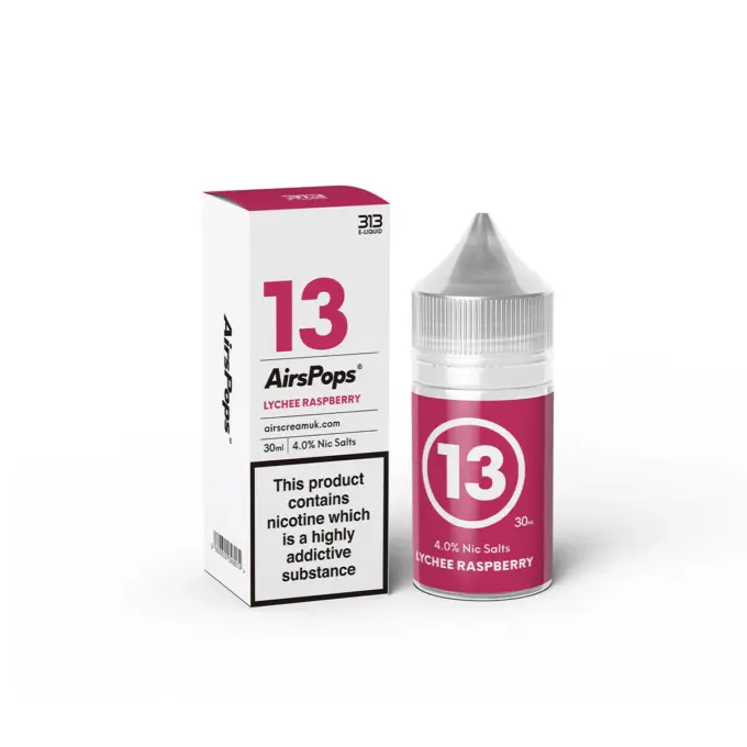 AIRSCREAM-NO.13-LYCHEE RASPBERRY-SALT-30ml