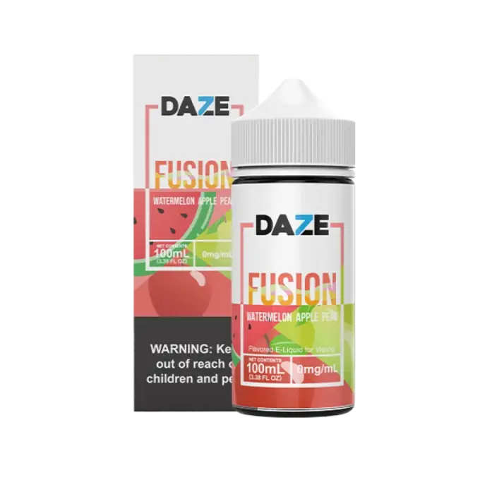 7DAZE FUSION TFN - WATERMELON APPLE PEAR - 100ML