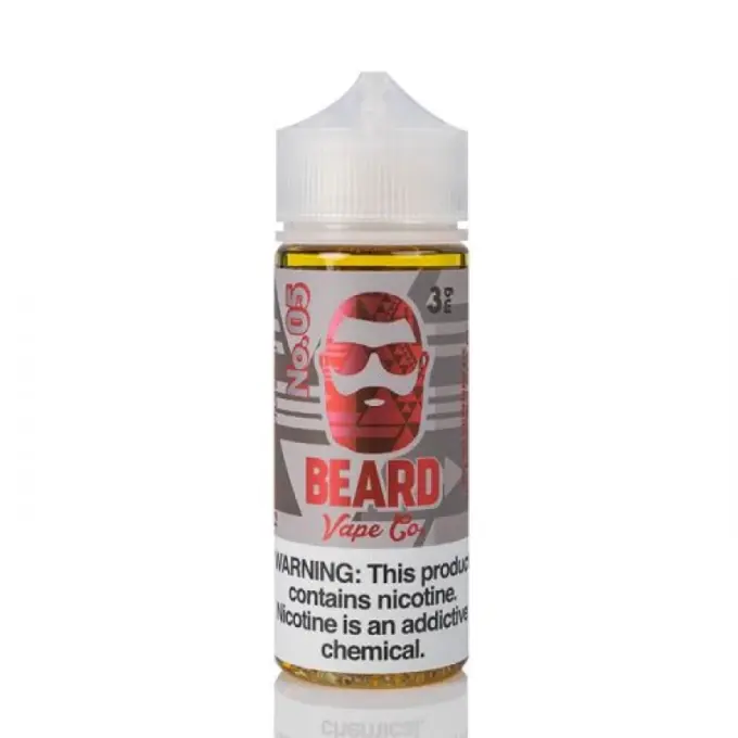 BEARD VAPE CO - No. 05 STRAWBERRY CHEESECAKE - 120ML-6MG