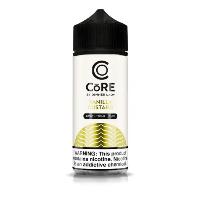 CORE BY DINNER LADY - VANILLA CUSTARD - 120ML-6MG