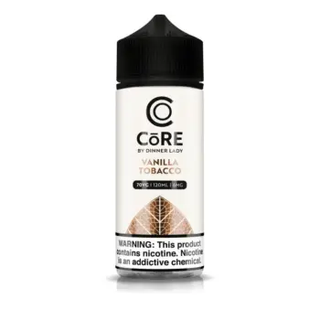 CORE BY DINNER LADY - VANILLA TOBACCO - 120ML-6MG