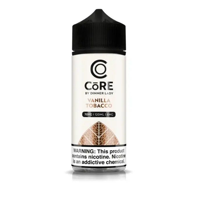 CORE BY DINNER LADY - VANILLA TOBACCO - 120ML-6MG