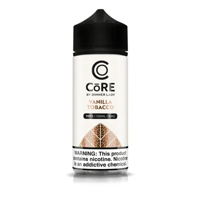CORE BY DINNER LADY - VANILLA TOBACCO - 120ML-6MG