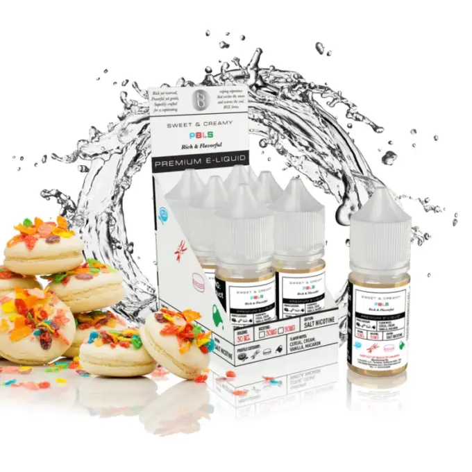 GLAS BASIX BSX NIC SALTS - PEBBLES - 30ML-30MG
