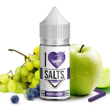 I LOVE SALTS BY MAD HATTER - GRAPPLEBERRY - 30ML-25MG