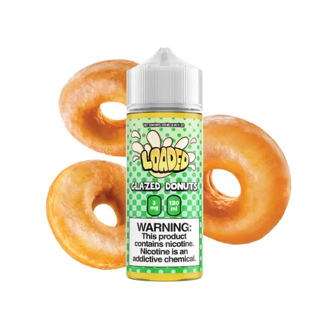 LOADED E-LIQUID - GLAZED DONUTS - 120ML-6MG