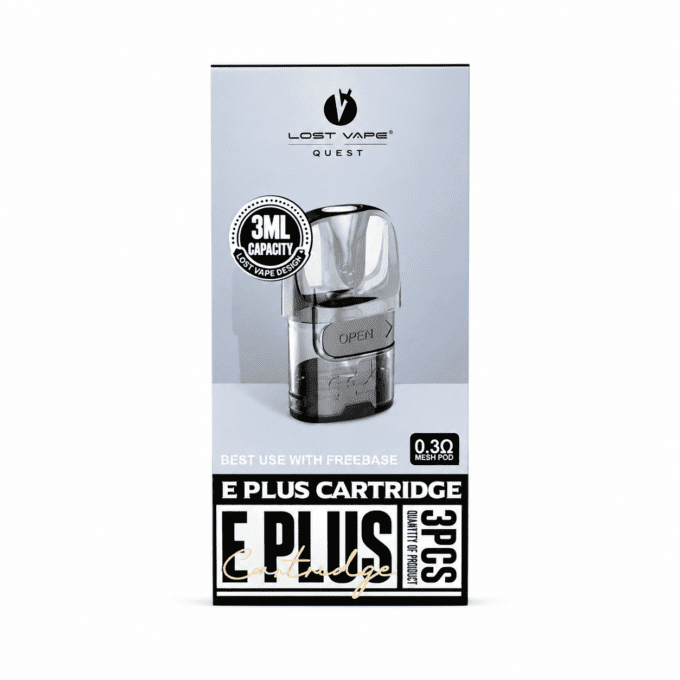 LOST VAPE : E PLUS CARTRIDGE 3ML-0.3（特价无售后）