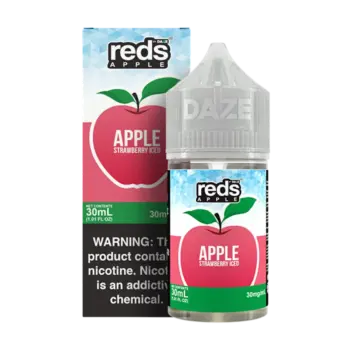 REDS 7DAZE SALT SERIES - 7DAZE STRAWBERRY ICED - 30ML-30MG