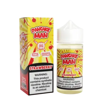 VAPE BREAKFAST CLASSICS - PANCAKE MAN STRAWBERRY - 100ML-6MG