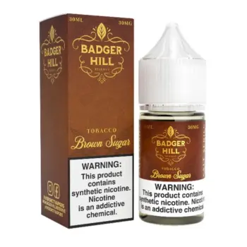 BADGER HILL SALT - BROWN SUGAR - 30ML