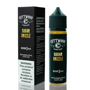 CUTTWOOD E-LIQUIDS - SUGAR DRIZZLE - 60ML-3MG/6MG