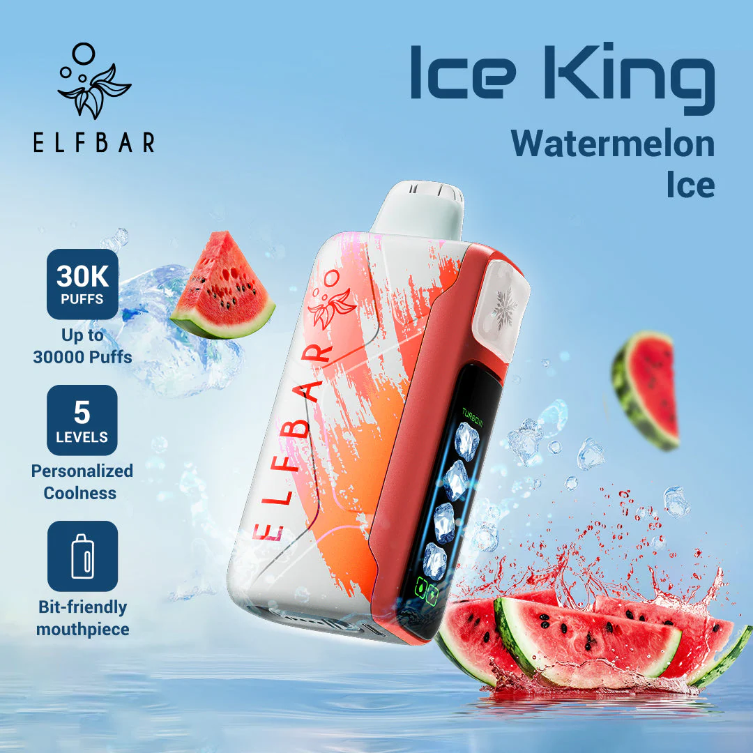 ELF BAR ICE KING 30000 PUFFS