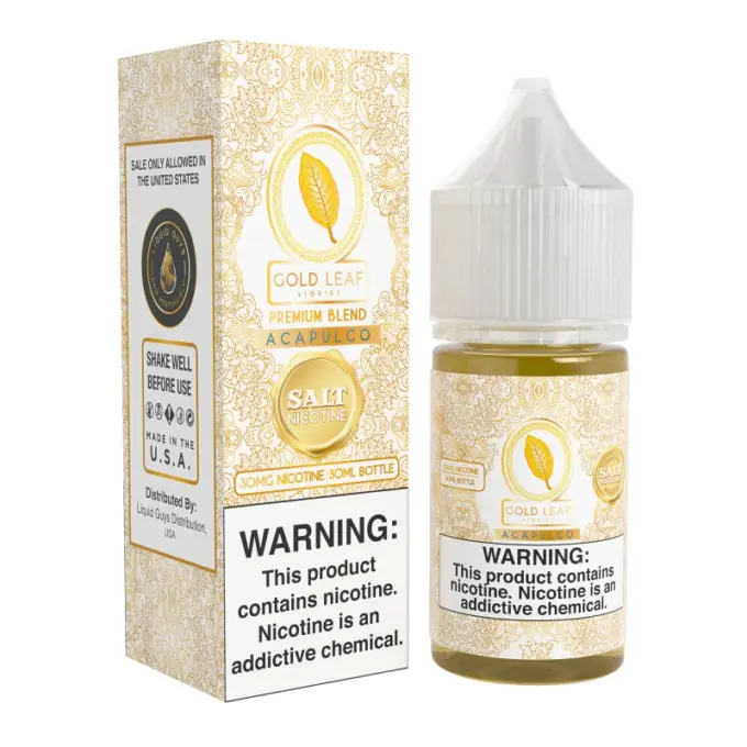 GOLD LEAF SALT - ACAPULCO - 30ML