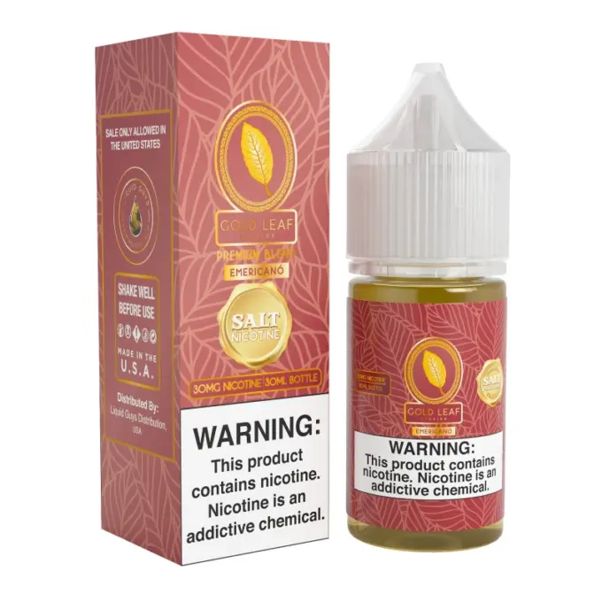 GOLD LEAF SALT - EMERICANO - 30ML
