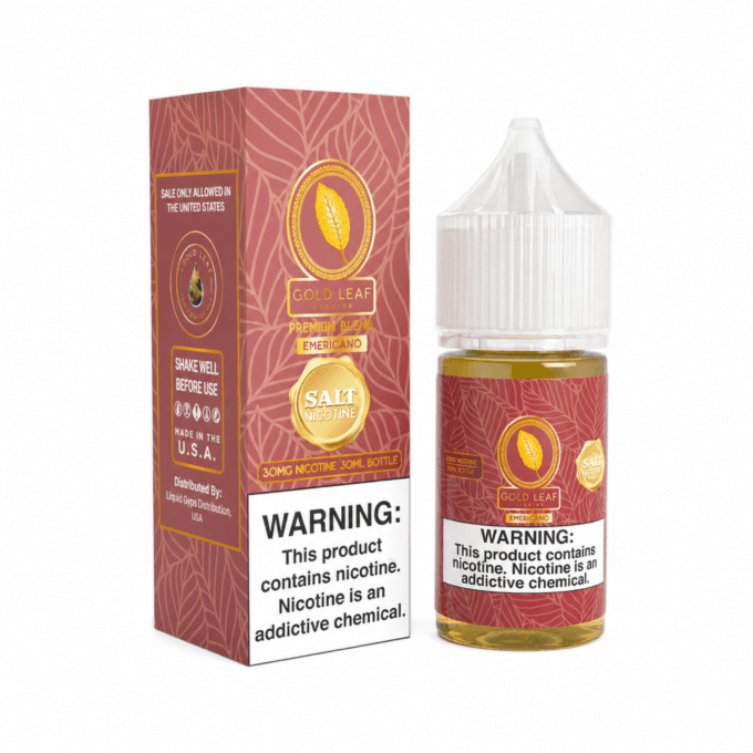 GOLD LEAF SALT - EMERICANO - 30ML