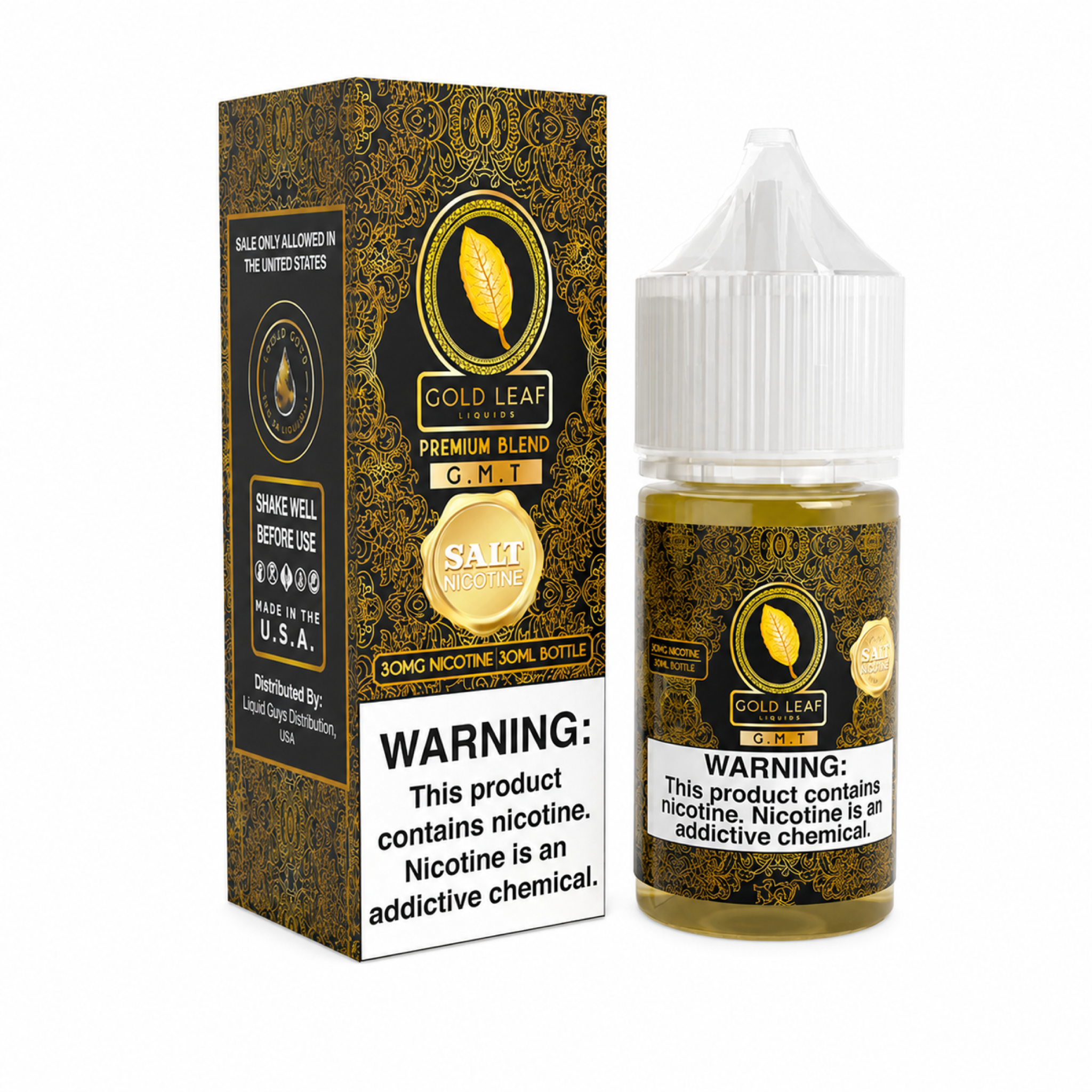 GOLD LEAF SALT - G.M.T - 30ML