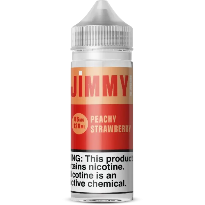 JIMMY THE JUICEMAN - PEACHY STRAWBERRY - 120ML-6MG