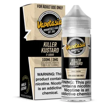 VAPETASIA - KILLER KUSTARD ORIGINAL - 100ML-6MG